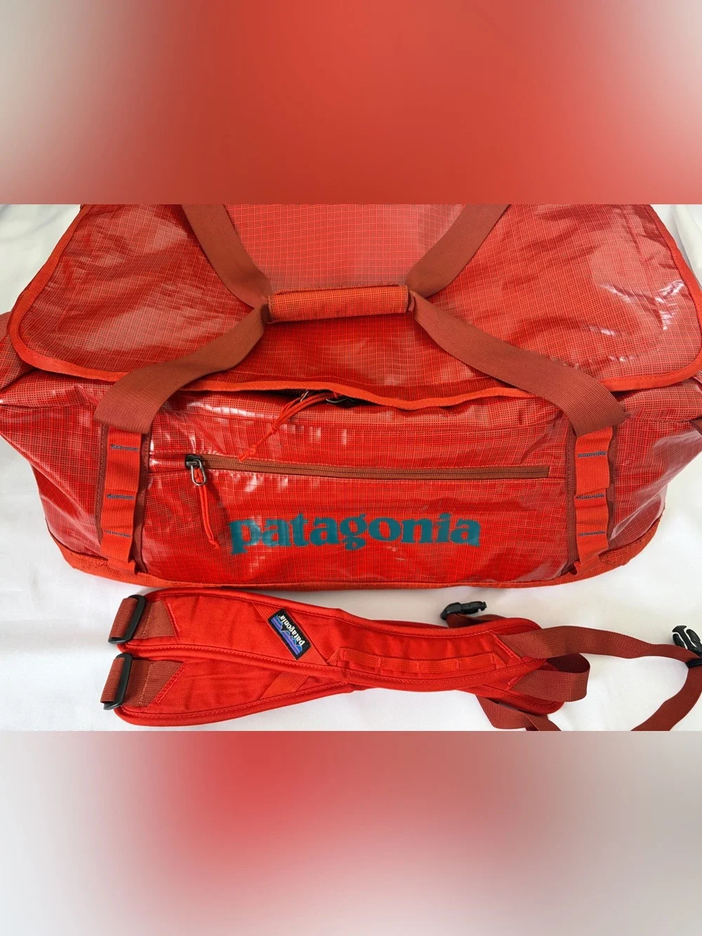 hot ember patagonia duffel Black Hole 40L Bag, Unisex, Adult, Ember, One Size Sports & Outdoors Made in a Fair Trade certified factory Patagonia Duffel Red Travel Backpack